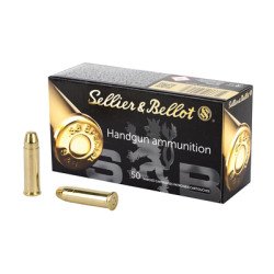 Sellier & Bellot Pistol 38 Special 158 Grain Full Metal Jacket 50 Round Box SB38P