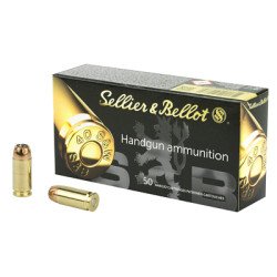 Sellier & Bellot Pistol 40 S&W 180 Grain Jacketed Hollow Point 50 Round Box SB40C