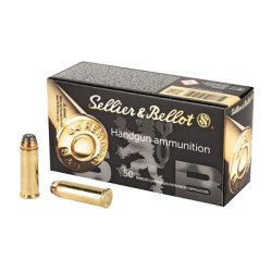 Sellier & Bellot Pistol 44 Mag 240 Grain Semi Jacketed Hollow Point 50 Round Box SB44C