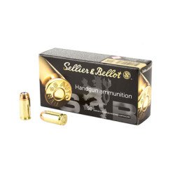 Sellier & Bellot Pistol 45 ACP 230 Grain Jacketed Hollow Point 50 Round Box SB45C
