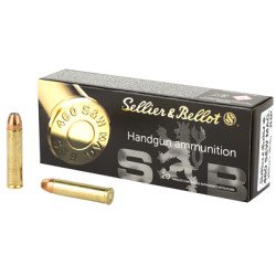 Sellier & Bellot Pistol 460 S&W 255 Grain Jacketed Hollow Point 20 Round Box SB460B