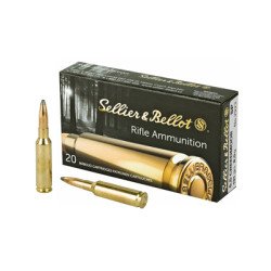 Sellier & Bellot Rifle 6.5 CREEDMOOR 131 Grain Soft Point 20 Round Box SB65B $569 SHIPPED PER CASE