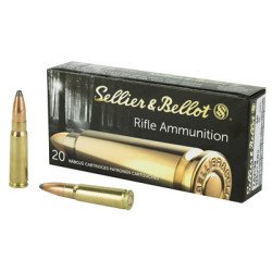 Sellier & Bellot Rifle 762X39 124 Grain Soft Point 20 Round Box SB76239B Sellier & Bellot Rifle 762X39 124 Grain Soft Point 20 Round Box SB76239B