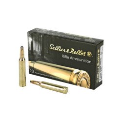 Sellier & Bellot Rifle 7MM Rem 140 Grain Soft Point 20 Round Box SB7B Sellier & Bellot Rifle 7MM Rem 140 Grain Soft Point 20 Round Box SB7B