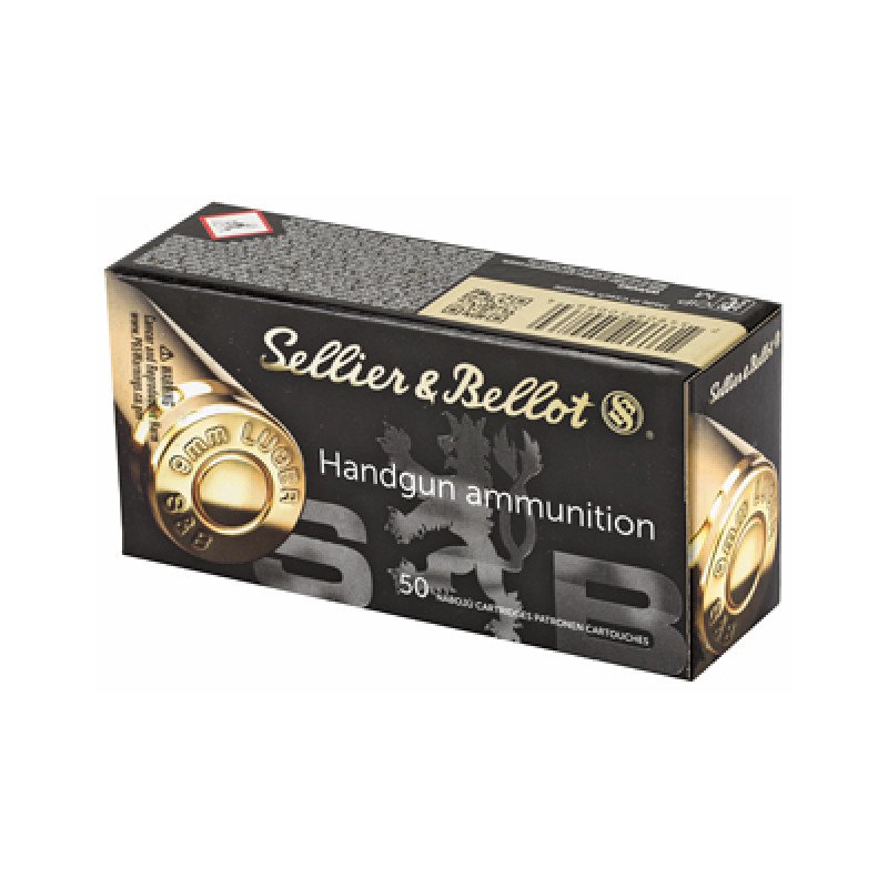 The Jacketed Hollow Point projectile features a full-length jacket and hollow point construction that creates quick positive expansion with good penetration.  MPN: SB9D