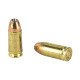 The Jacketed Hollow Point projectile features a full-length jacket and hollow point construction that creates quick positive expansion with good penetration.  MPN: SB9D