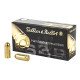 Full Metal Jacket projectiles are the ideal choice for recreational target shooting and extended training sessions at the range.  MPN: SB9MAK