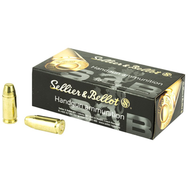 Full Metal Jacket projectiles are the ideal choice for recreational target shooting and extended training sessions at the range.  MPN: SB9SUBB