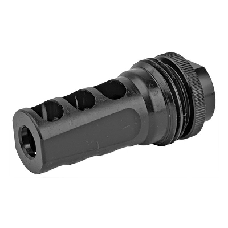 This 3-port muzzle brake is compatible with all SilencerCo ASR Mounts and with multiple thread and caliber optionsin you can shoot suppressed for any demand.  MPN: AC1276