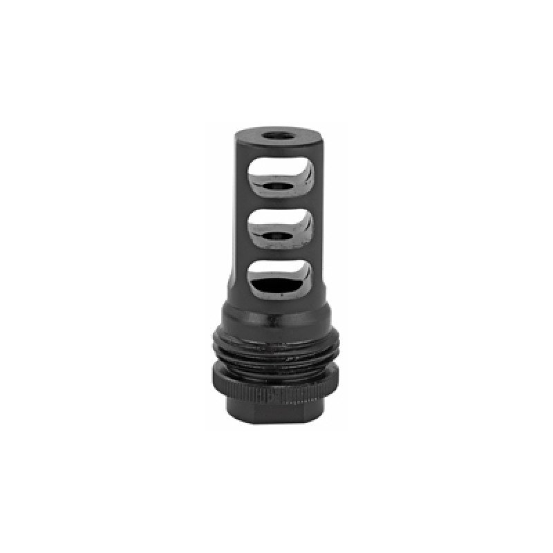 This 3-port muzzle brake is compatible with all SilencerCo ASR Mounts and with multiple thread and caliber optionsin you can shoot suppressed for any demand.  MPN: AC142