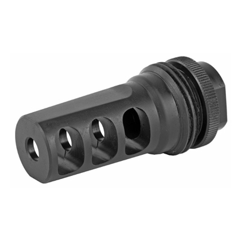 This 3-port muzzle brake is compatible with all SilencerCo ASR Mounts and with multiple thread and caliber optionsin you can shoot suppressed for any demand.  MPN: AC142