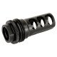 This 3-port muzzle brake is compatible with all SilencerCo ASR Mounts and with multiple thread and caliber optionsin you can shoot suppressed for any demand.  MPN: AC1733