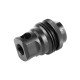 SilencerCo Single Port ASR Muzzle Brake 5/8x24 Fits ASR Mounts .30cal/7.62MM AC2627 This single port muzzle brake is compatible with all SilencerCo ASR Mounts and with multiple thread and caliber optionsin you can shoot suppressed for any demand. MPN: AC2627