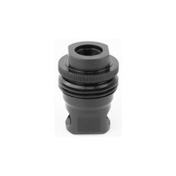 SilencerCo Single Port ASR Muzzle Brake 1/2 x 28 RH Fits ASR Mounts 9MM AC2628