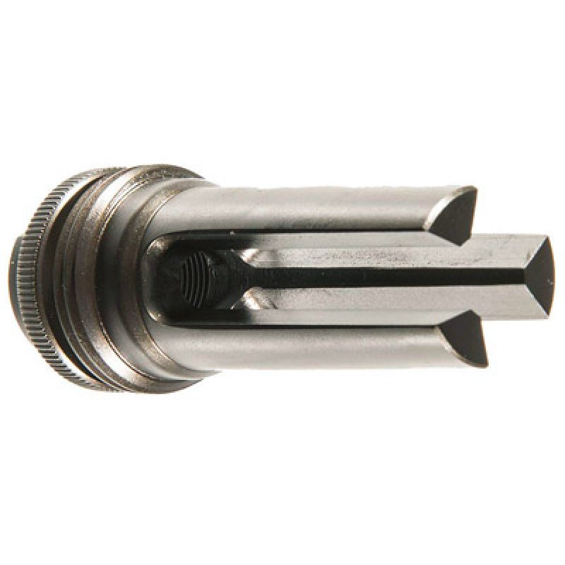 The ASR Flash Hider is compatible with SilencerCos ASR (Active Spring Retention) Mounts.  MPN: AC590