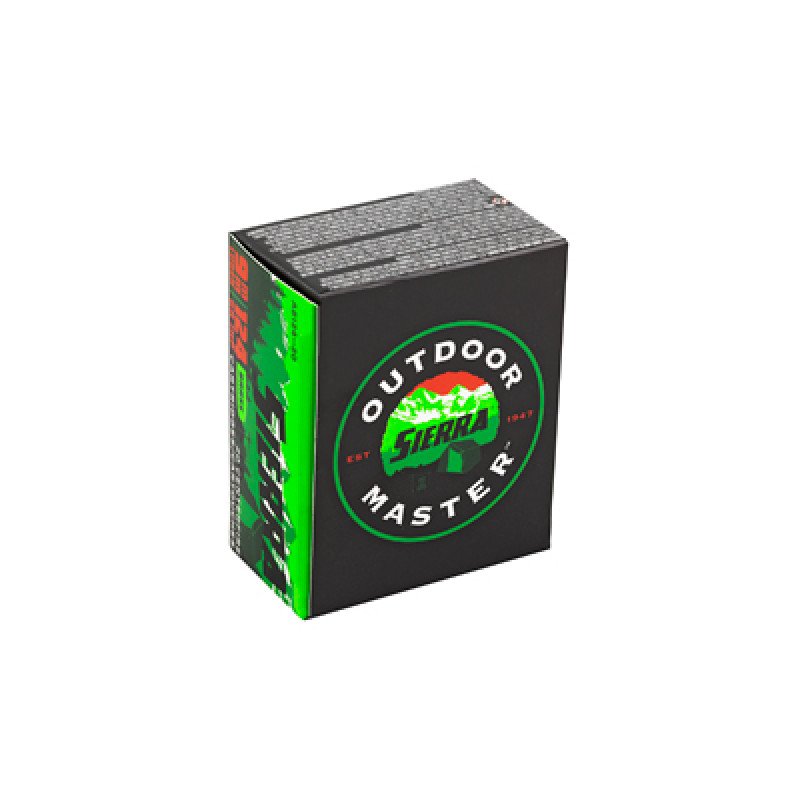 Sierra Bullets Outdoor Master 9MM 124Gr Jacketed Hollow Point 20 Round Box A8124--20 Ammunition for pistols. MPN: A8124--20