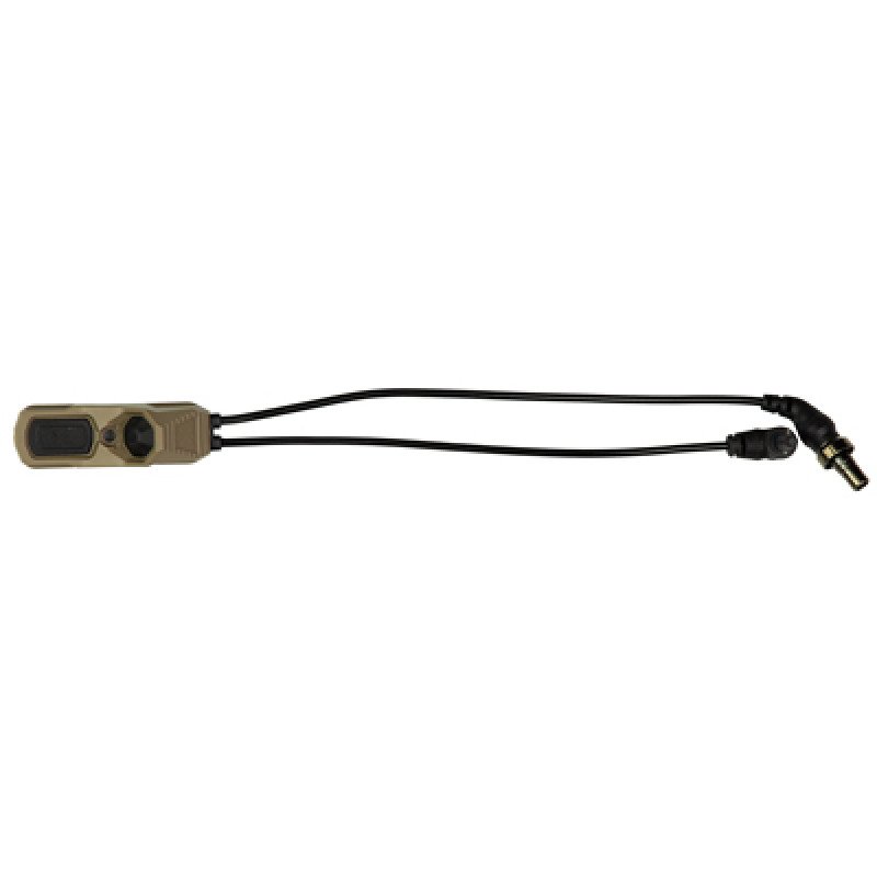 The pinnacle of remote switch design for weapon-mounted accessoriesin AXON provides complete control of lights and lasers in a singlein compact and rugged housing.  MPN: AXN-SI7F