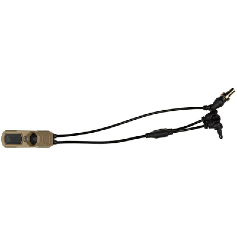 The pinnacle of remote switch design for weapon-mounted accessoriesin AXON provides complete control of lights and lasers in a singlein compact and rugged housing.  MPN: AXNS-SD7F