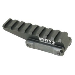 Unity Tactical FAST Red Dot Riser Elevates Lower 1/3 Mount to 2.26