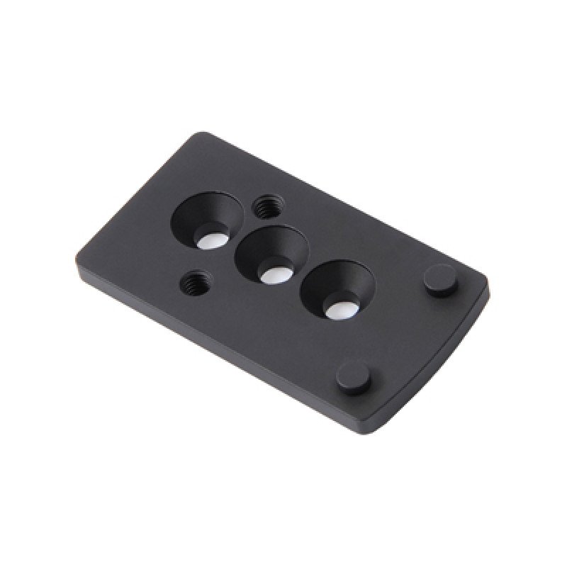 The FAST Offset Optic Adapter Plates place mini red dot sights on the FAST Offset Optic Base.  MPN: FST-SOPD