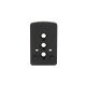 The FAST Offset Optic Adapter Plates place mini red dot sights on the FAST Offset Optic Base.  MPN: FST-SOPD