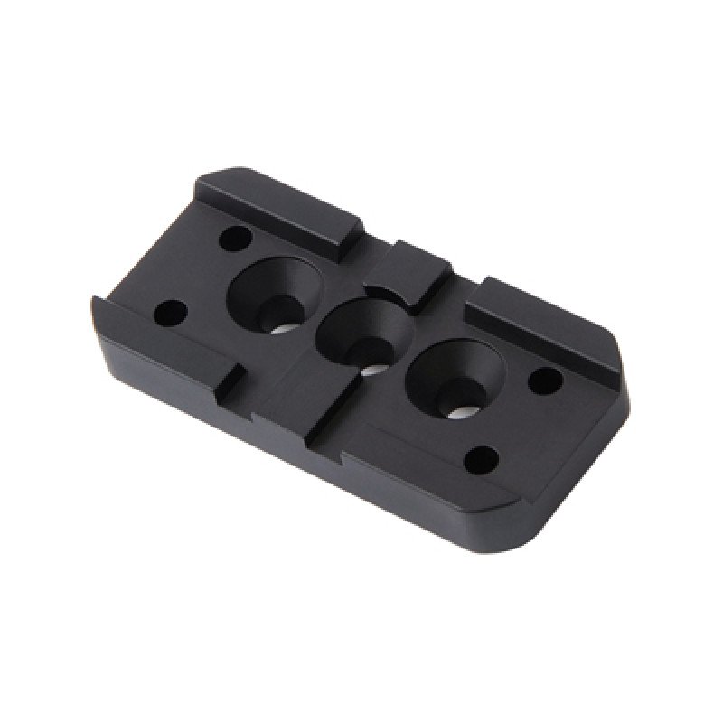 The FAST Offset Optic Adapter Plates place mini red dot sights on the FAST Offset Optic Base.  MPN: FST-SOPM