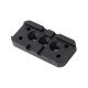 The FAST Offset Optic Adapter Plates place mini red dot sights on the FAST Offset Optic Base.  MPN: FST-SOPM