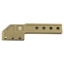 Unity Tactical FUSION Light Wing Mount Left Side Fits Unity Fusion Micro Hub Anodized Finish Flat Dark Earth FUS-LWLF