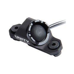 Unity Tactical Hot Button Light Activation Switch M-LOK Compatible with Surefire Tailcaps Anodized Finish Black HBM-SB