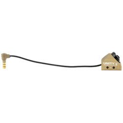 Unity Tactical Hot Button Light Activation Switch Picatinny Compatible with NGAL LA-23/PEQ Laser Ports Mode Select Anodized Finish Flat Dark Earth HBM-NFM