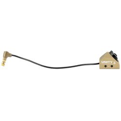 Unity Tactical Hot Button Light Activation Switch Picatinny Compatible with NGAL LA-23/PEQ Laser Ports Vis Overide Anodized Finish Flat Dark Earth HBR-NFV