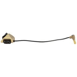 Unity Tactical Hot Button Light Activation Switch Picatinny Compatible with NGAL LA-23/PEQ Laser Ports Vis Overide Anodized Finish Flat Dark Earth HBR-NFV