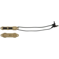 Unity Tactical TAPS Sync V3 Pressure Switch For Surefire Tail Caps And MILSPEC Crane Laser Ports Mounts to Picatinny M-LOK Or KeyMod Matte Finish Flat Dark Earth TAPD-SI9F