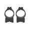 Warne Permanent Attached Fixed Ring Set Fits CZ 527 16mm Grooved Receiver 30mm High Matte Finish 15B1M