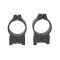 Warne Permanent Attached Fixed Ring Set Fits CZ 550/557 19mm Grooved Receiver 30mm High Matte Finish 15BM