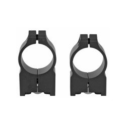 Warne Permanent Attached Fixed Ring Set Fits Ruger M77 1