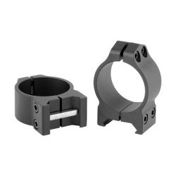 Warne Maxima Permanent Attach Ring 30mm Low Matte Finish 213M