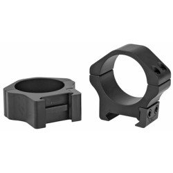 Warne Maxima Horizontal Rings Fits Picatinny & Weaver Style Bases 30mm Low Matte Finish 513M