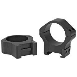 Warne Maxima Horizontal Rings Fits Picatinny & Weaver Style Bases 30mm Medium Matte Finish 514M