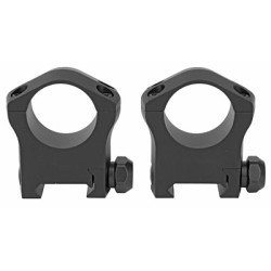 Warne Mountain Tech Rings 30mm High Matte Finish 7215M