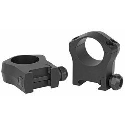 Warne Mountain Tech Rings 30mm High Matte Finish 7215M