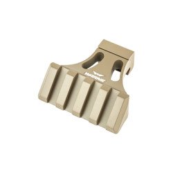 Warne Mount Fits Picatinny 45 Degree Desert Tan A645DE