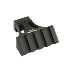 Warne Mount Fits Picatinny 45 Degree Black A645TW
