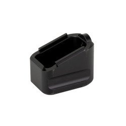 Warne Magazine Extension Fits CZ 75 9MM +4 Black 3011