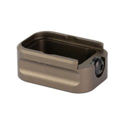 Warne Magazine Extension For Glock 17/22 9MM/.40 S&W +3/+2 Dark Earth 3108