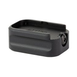 Warne Extended Base Pad Fits Glock 19/23 +0 Black 3116