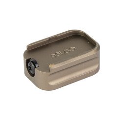 Warne Extended Base Pad For Glock 19/23 +0 Dark Earth 3118