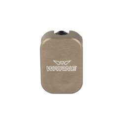 Warne Extended Base Pad For Glock 19/23 +0 Dark Earth 3118