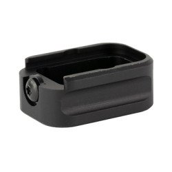 Warne Magazine Extension Fits Glock 19/23 9MM/.40 S&W +3/+2 Black 3121