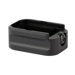 Warne Magazine Extension Fits Glock 19/23 9MM/.40 S&W +3/+2 Black 3121